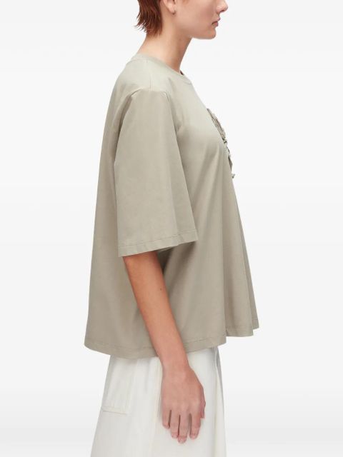 3.1 Phillip Lim embellishment T-shirt - Green