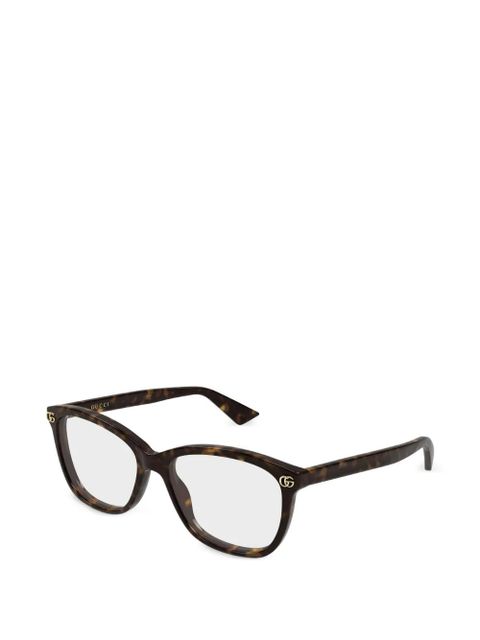 Gucci Eyewear Double G glasses - Brown - zdjęcie produktu nr 2