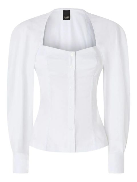 PINKO Cicerchie long-sleeve shirt - White - zdjęcie produktu nr 1