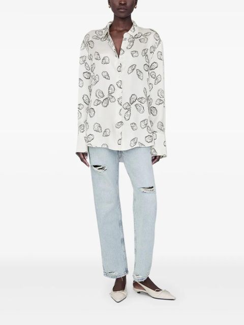 ANINE BING Avalon shirt - White - zdjęcie produktu nr 2