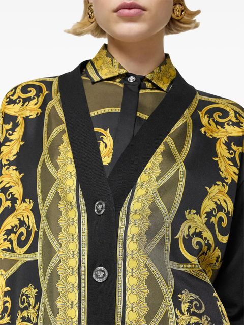 Versace La Coupe des Dieux cardigan - Black