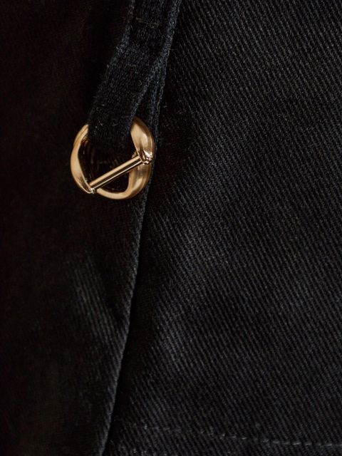 Cult Gaia Shelley mini shorts - Black