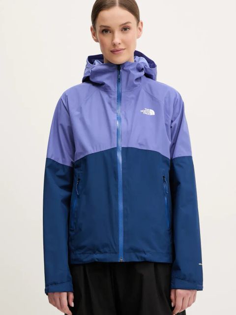 The North Face kurtka outdoorowa Diablo Dynamic Zip-In kolor fioletowy NF0A87GP8Z51