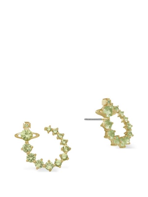 Vivienne Westwood Lydia orb stone earrings - Gold - zdjęcie produktu nr 2