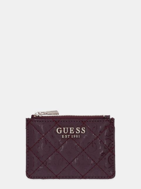 Guess portfel IDRA damski kolor bordowy SWGG81 57505 - zdjęcie produktu nr 1