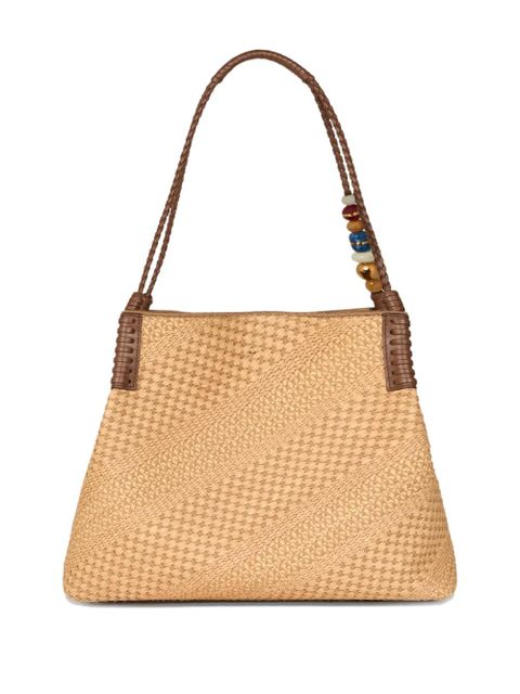 ETRO large Libra pegasus shoulder bag - Neutrals