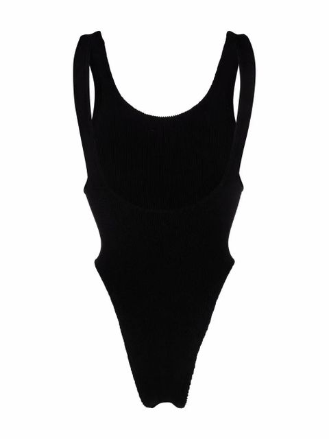 Reina Olga Ruby crinkled swimsuit - Black - zdjęcie produktu nr 2