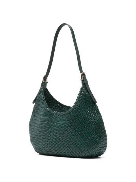 DRAGON DIFFUSION Luna Mezza woven top-handle tote bag - Green - zdjęcie produktu nr 2