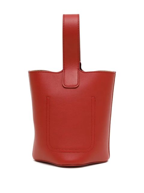 LOEWE mini Pebble bucket bag - Red - zdjęcie produktu nr 2