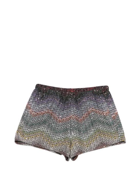 Missoni zigzag shorts - Blue - zdjęcie produktu nr 1