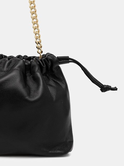 Answear.LAB torebka skórzana kolor czarny - zdjęcie produktu nr 2