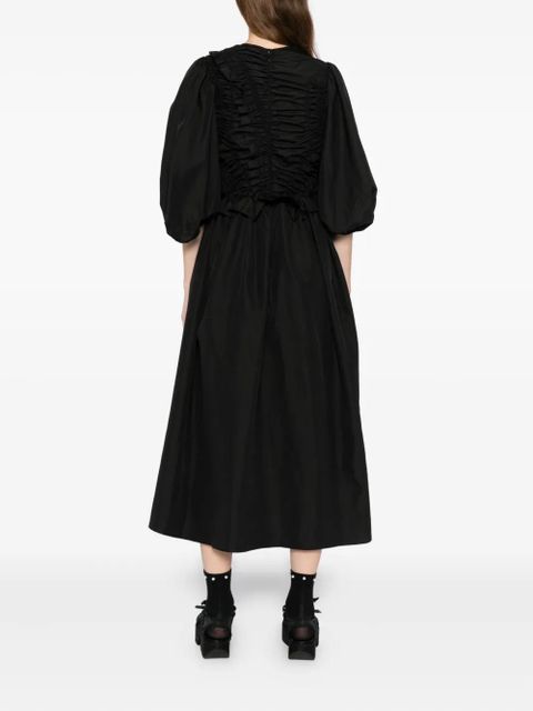 Cecilie Bahnsen Bolia midi dress - Black