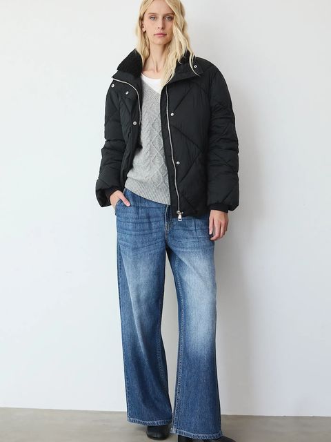 Medicine kurtka damska kolor czarny zimowa - zdjęcie produktu nr 1