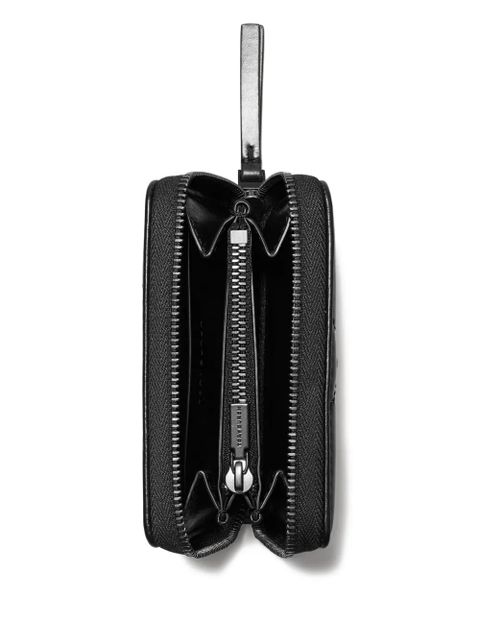 Tory Burch Kira quilted leather zip-around wallet - Black