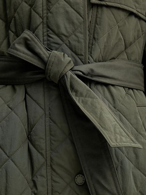 Weekend Max Mara kurtka COCCOLE kolor zielony przejściowa oversize 2525496092600