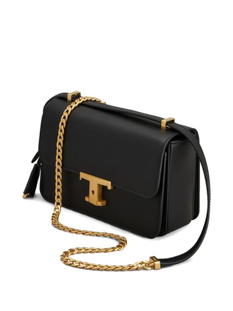 Tod's t-shaped satchel - Black