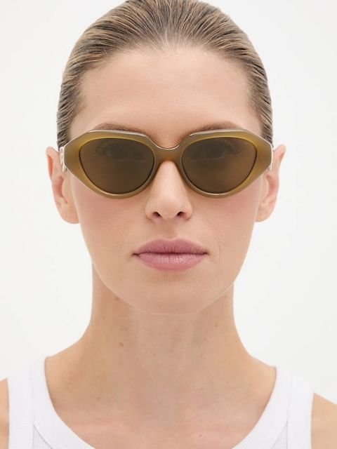 Coach okulary przeciwsłoneczne damskie kolor czarny 0HC8443D