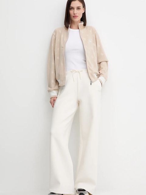 Guess bluza PAULINA damska kolor beżowy wzorzysta V5BQ01 K1902