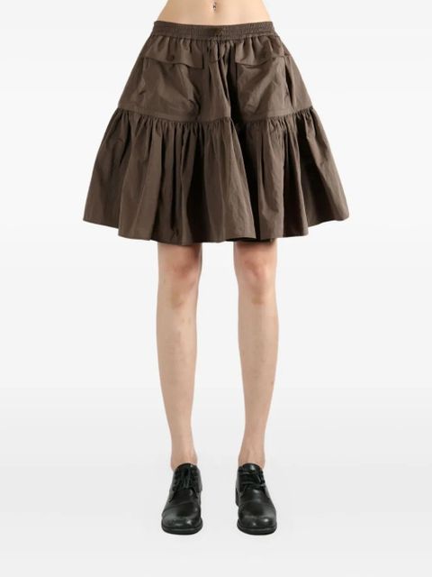 Cecilie Bahnsen ruffled pocket skirt - Brown - zdjęcie produktu nr 2