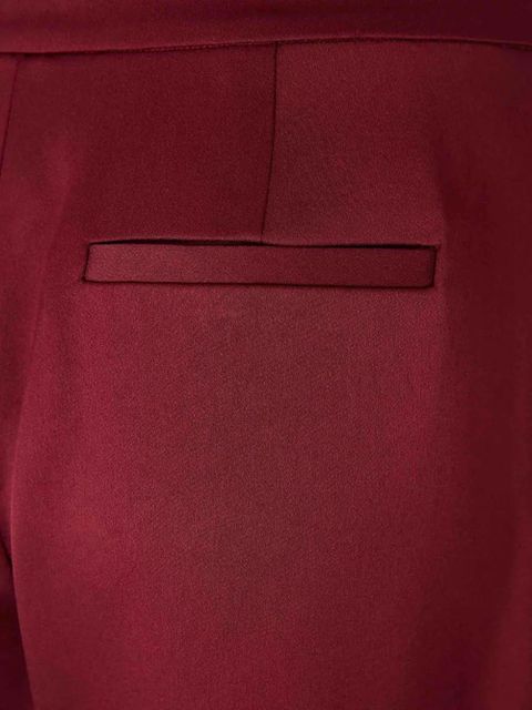 Simkhai pleated wool trousers - Red