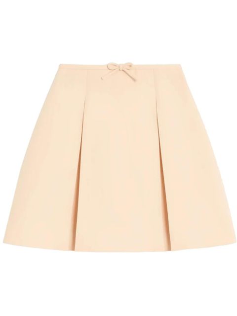 Valentino Garavani mini Crepe Couture skirt - Neutrals