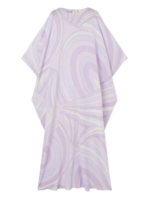 PUCCI wave-print kaftan - Purple - zdjęcie produktu nr 1