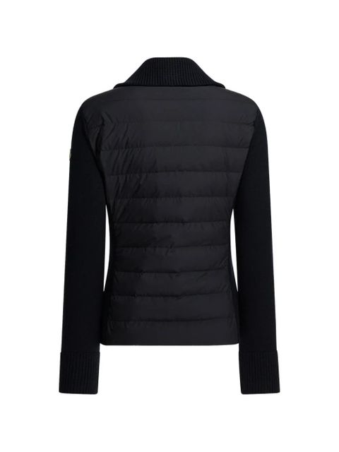 Moncler ribbed panelled jacket - Blue - zdjęcie produktu nr 2
