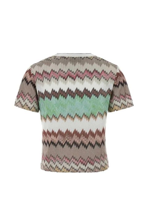Missoni short-sleeve T-shirt - Neutrals - zdjęcie produktu nr 2
