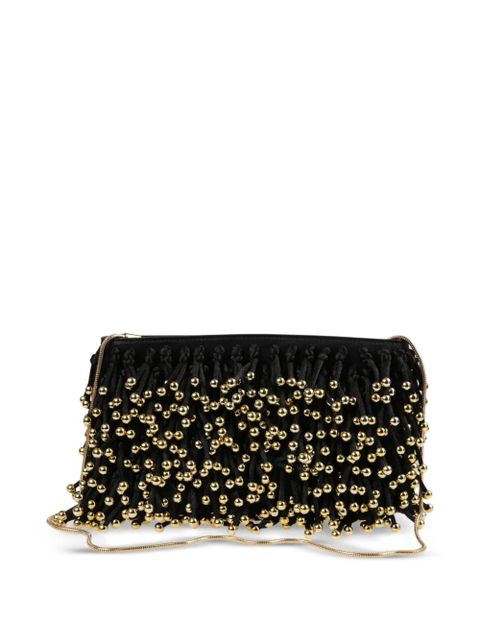 Simkhai Reese beaded fringe clutch bag - Black - zdjęcie produktu nr 2