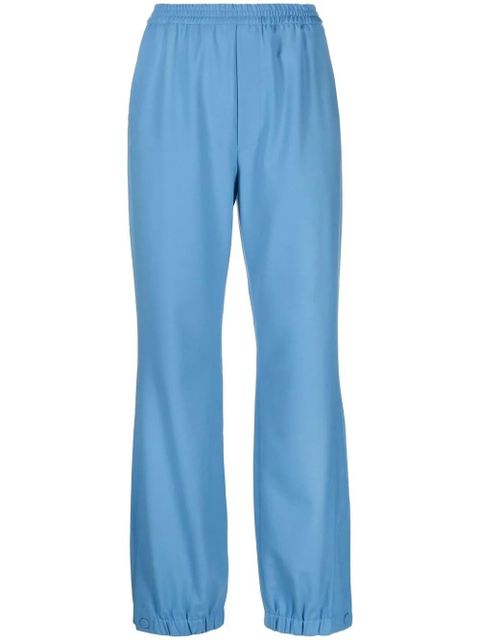 Nanushka straight-leg track pants - Blue - zdjęcie produktu nr 1