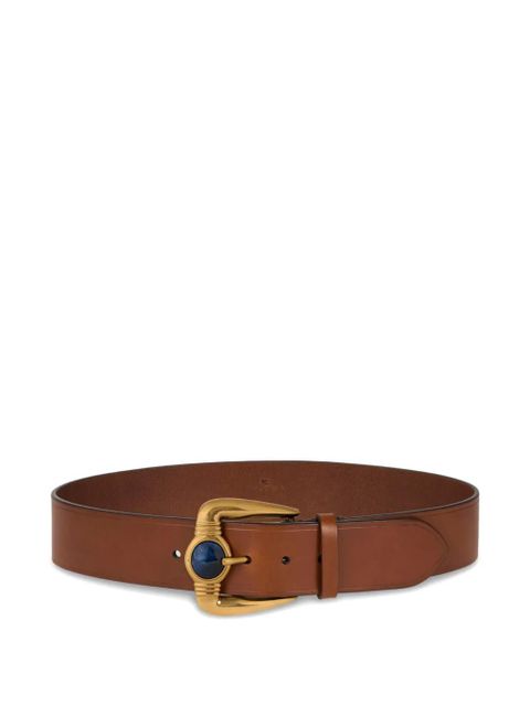 ETRO stone-buckle leather belt - Brown - zdjęcie produktu nr 1