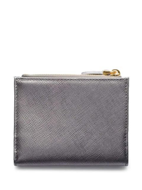 Prada leather wallet - Grey - zdjęcie produktu nr 2