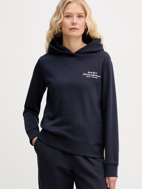 Gant bluza z kapturem damska bawełniana - zdjęcie produktu nr 2