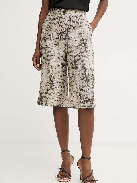 Pinko szorty eleganckie damskie bawełniane - zdjęcie produktu nr 1