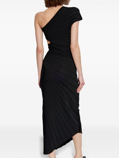 Cult Gaia cut-out asymmetric dress - Black