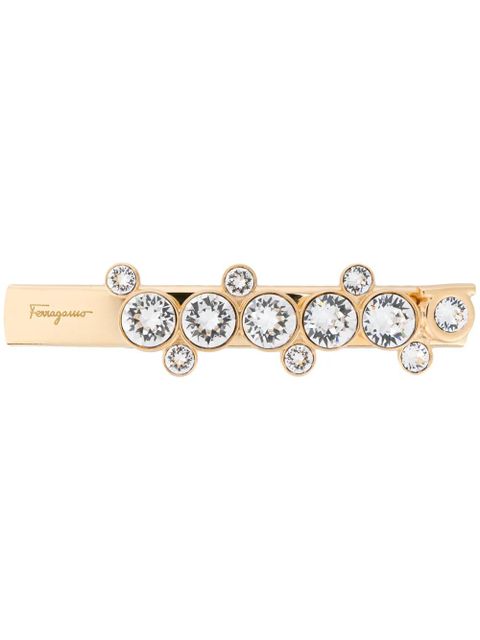 Ferragamo gem embellished hair clip - Gold - zdjęcie produktu nr 1