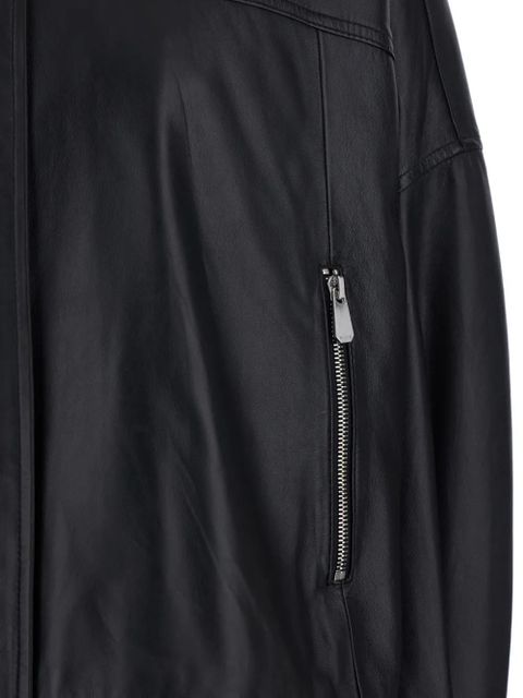 PINKO zip collar jacket - Black