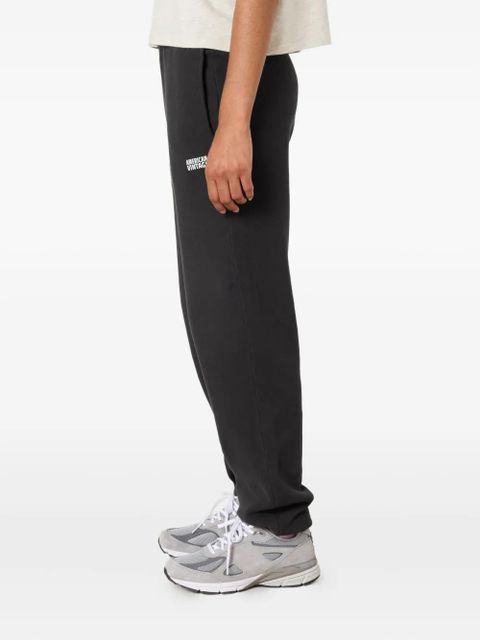 American Vintage Izubird elasticated track pants - Black - zdjęcie produktu nr 2