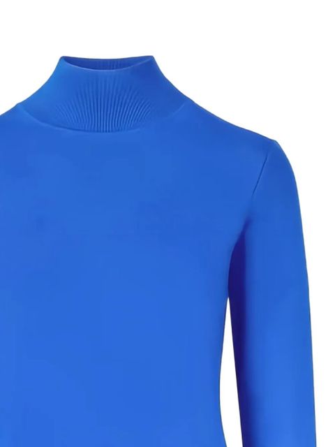 Givenchy roll-neck logo sweater - Blue