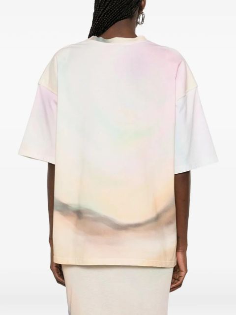 Nanushka shoulder-pads T-shirt - Neutrals