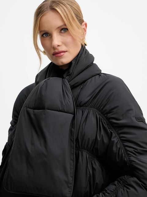 Patrizia Pepe kurtka kolor czarny przejściowa 8O0180 A609