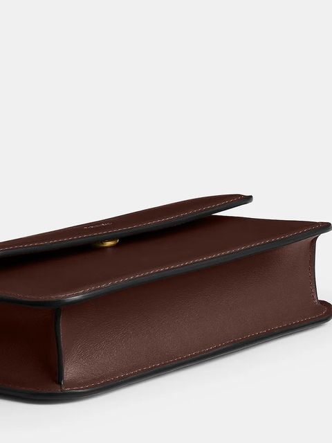 Coach torebka skórzana Elora kolor brązowy CCY30