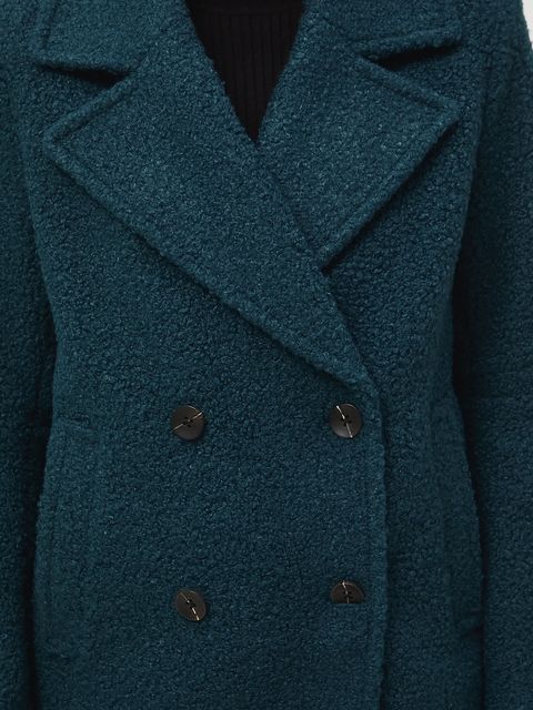 Medicine kurtka krótka kolor turkusowy