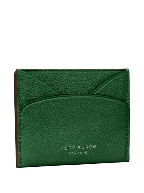 Tory Burch Romy flat card case - Green