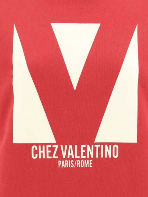 Valentino Garavani logo-print sweatshirt - Red
