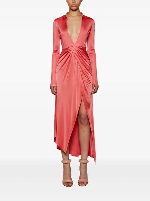 Givenchy draped midi dress - Pink - zdjęcie produktu nr 2