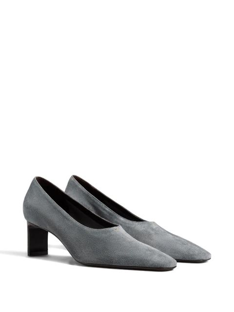 KHAITE 50mm Cecilia heeled pumps - Grey - zdjęcie produktu nr 2