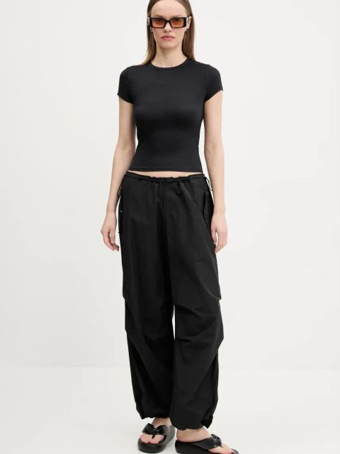 Hollister Co. t-shirt damski kolor czarny KI339-5043