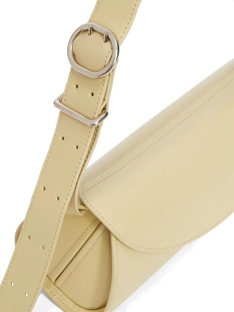 Jil Sander small Cannolo Iconic Line shoulder bag - Yellow