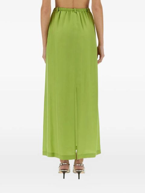 Alysi drawstring skirt - Green